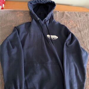 Classic Dark Blue Men's Hoodie